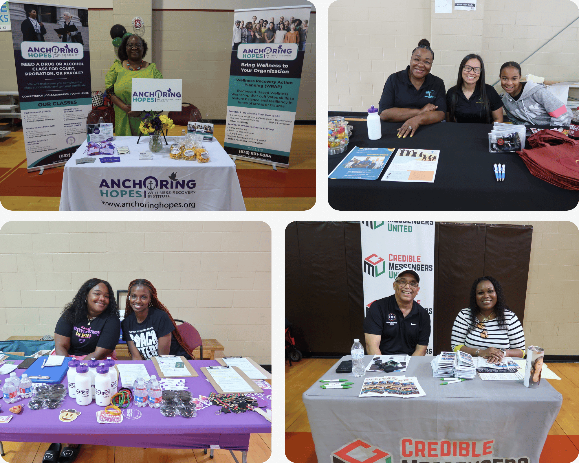 Community event booth