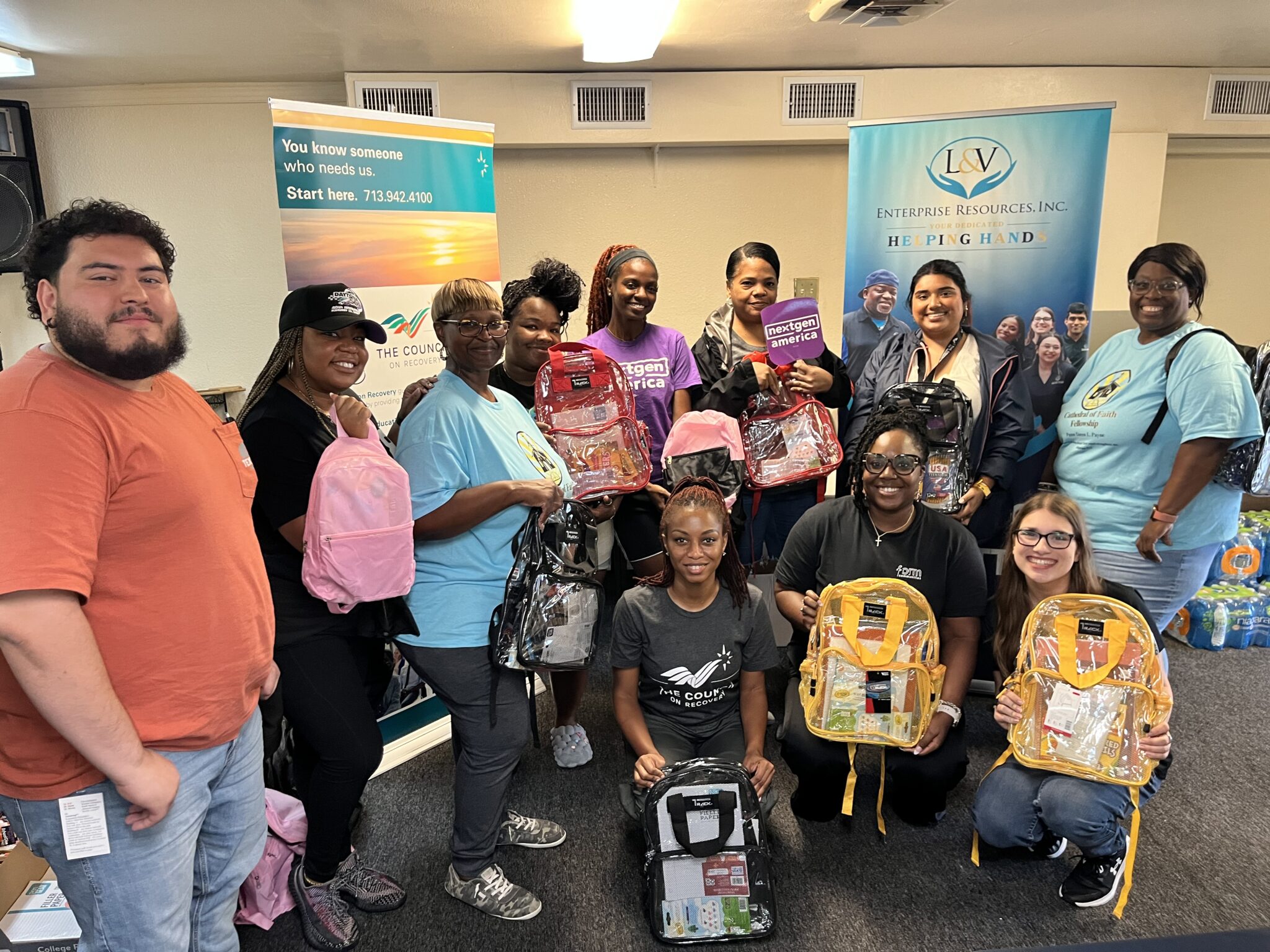 Houston Peer Success community gathering